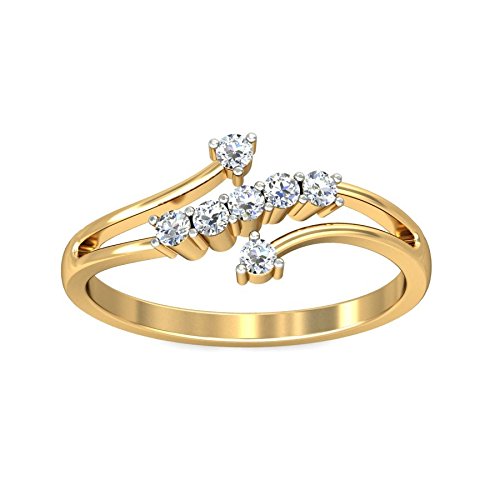 Belle Diamante 18K Gold and Diamond Ring