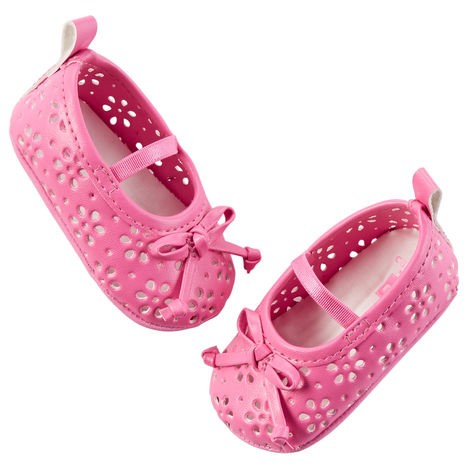Carter's Perforated Mary Jane Crib Shoes